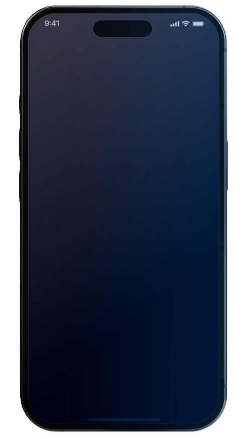 Mobile Handelsoberfläche von Fossentix